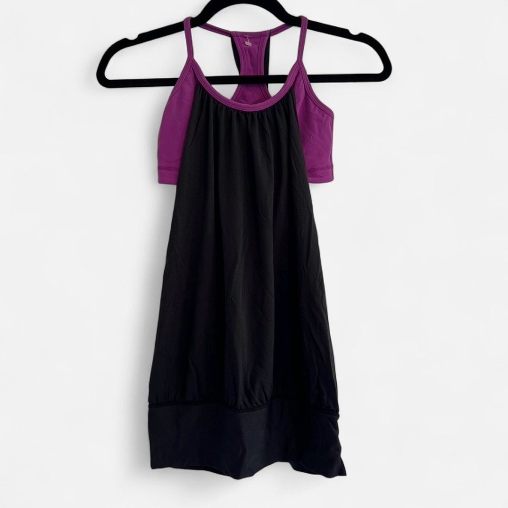 Lululemon top with built in sports bra